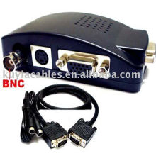 CCTV BNC Composto S-Video VGA para VGA Monitor Converter